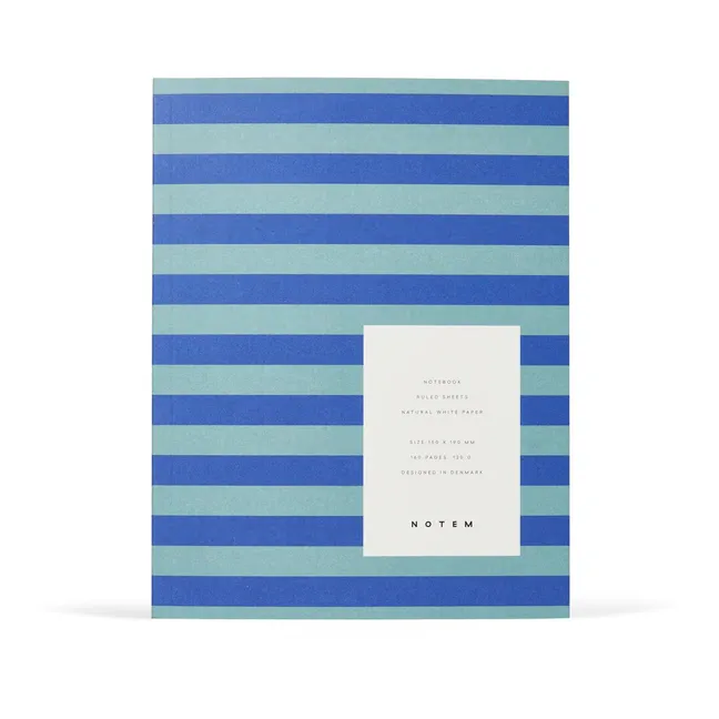 Quaderno a righe Uma | Blu