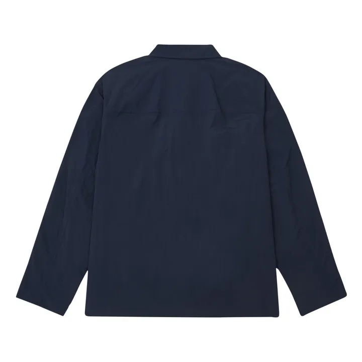 Lennon Overshirt | Midnight blue- Product image n°2