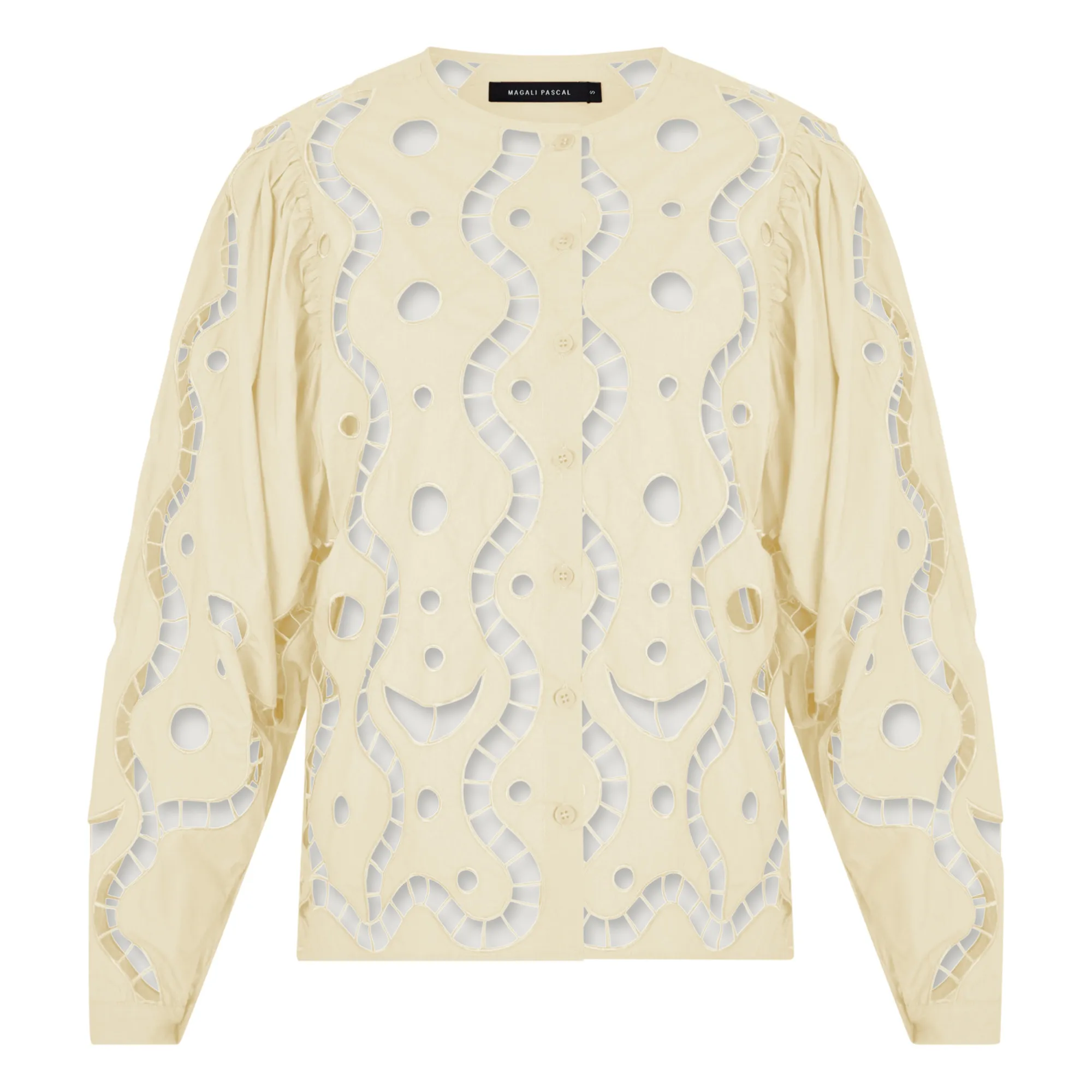 Magali Pascal Ecru Marella Blouse
