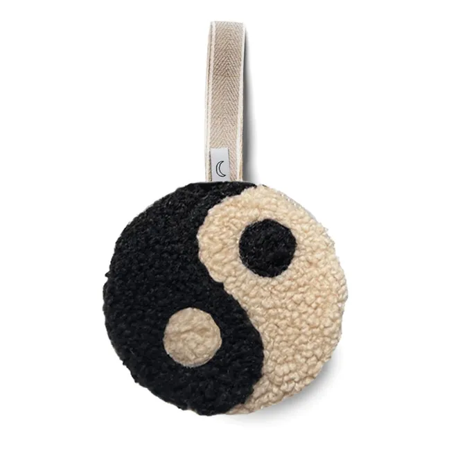 Pupazzetto con clip salvaciuccio, modello: Yin Yang