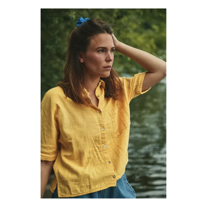Sencha Madame Shirt - Women's Collection | Yellow- Product image n°2