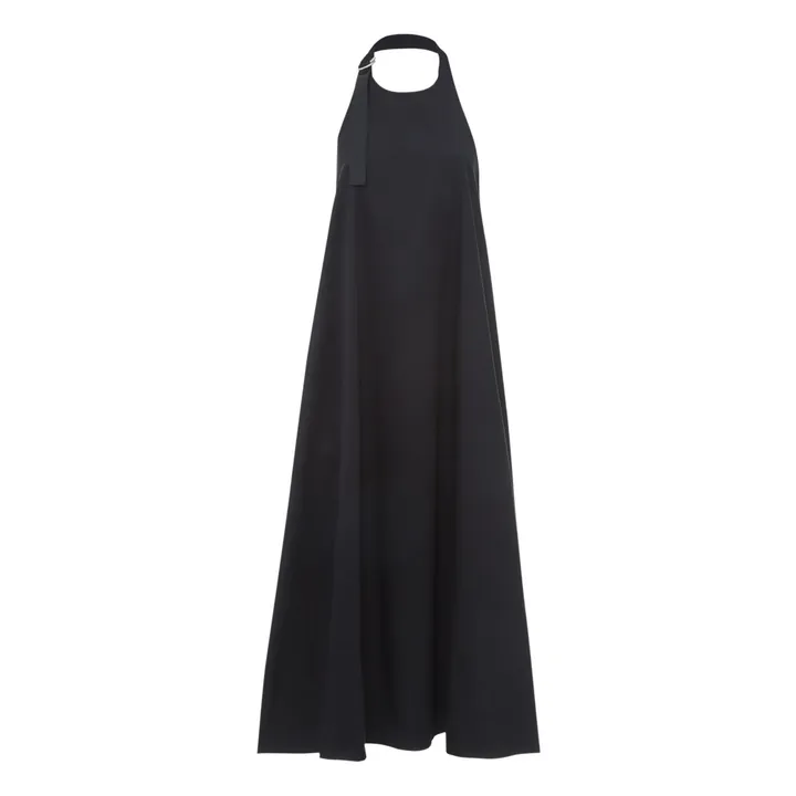 Halter Dress | Black- Product image n°0