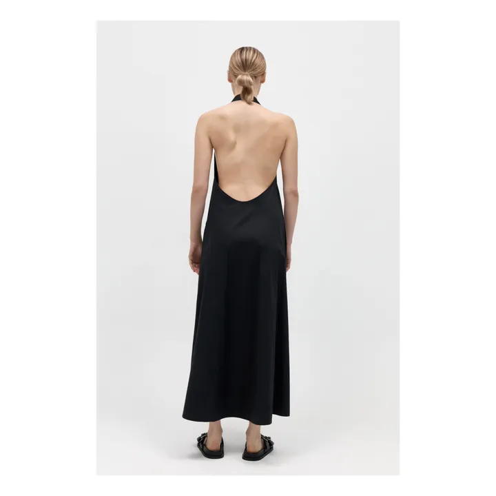 Halter Dress | Black- Product image n°4