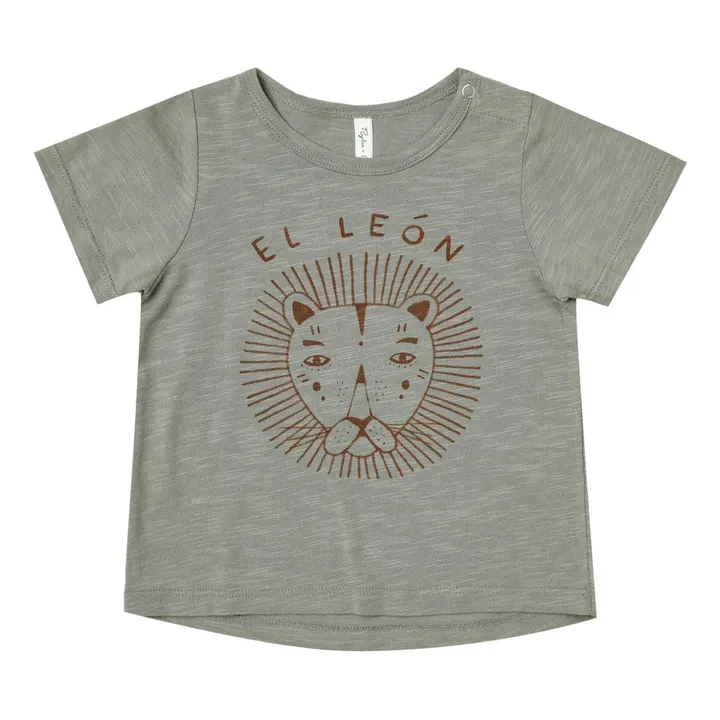 El Leon T-shirt | Heather grey- Product image n°0