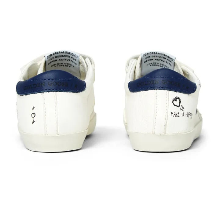 Sneakers mit Klettverschluss Baby School | Weiß- Produktbild Nr. 2