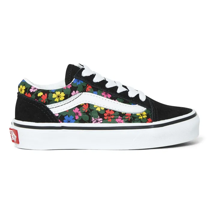 Floral Vans Floreali Vans Old Skool Floral Lace-Up Sneakers Black