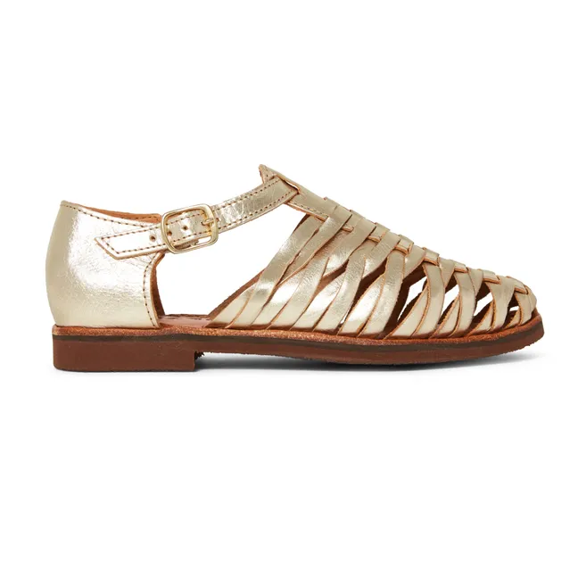 Medusa-Sandalen | Champagne