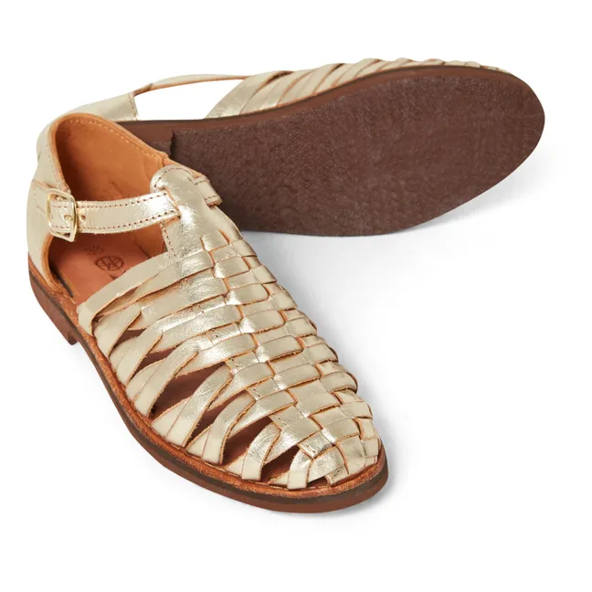 Medusa-Sandalen | Champagne