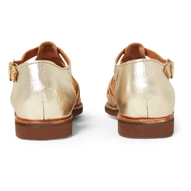 Medusa-Sandalen | Champagne