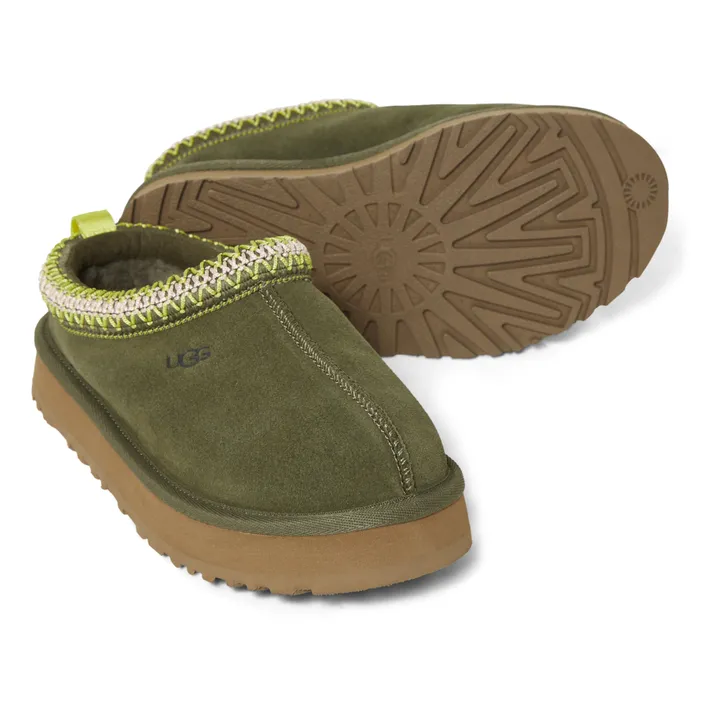 Zapatillas rellenas de Tazz | Verde Kaki- Imagen del producto n°1