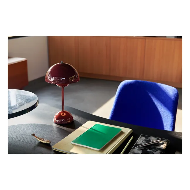 Lampe à poser Flowerpot VP3, Verner Panton, 1969 | Prune