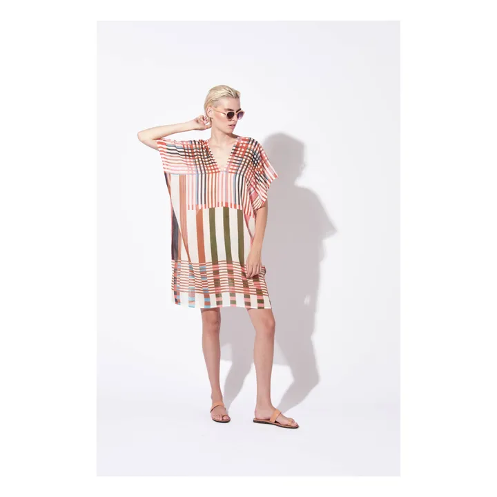 Elia Arrhythmic Dress | Pale pink- Product image n°1