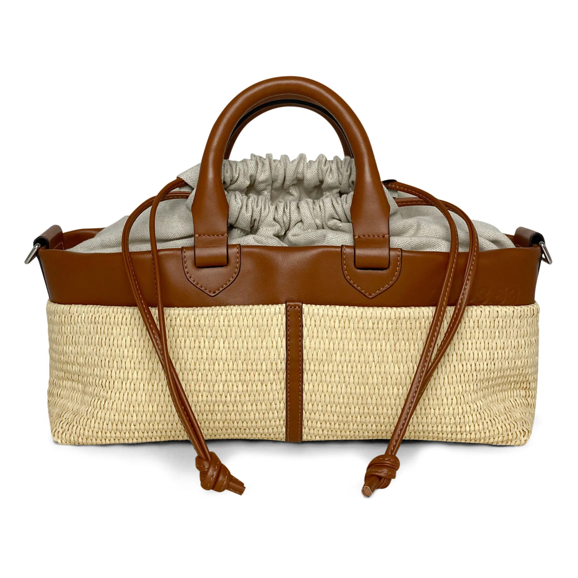 10.03.53 Cognac Mini Shopping Bag