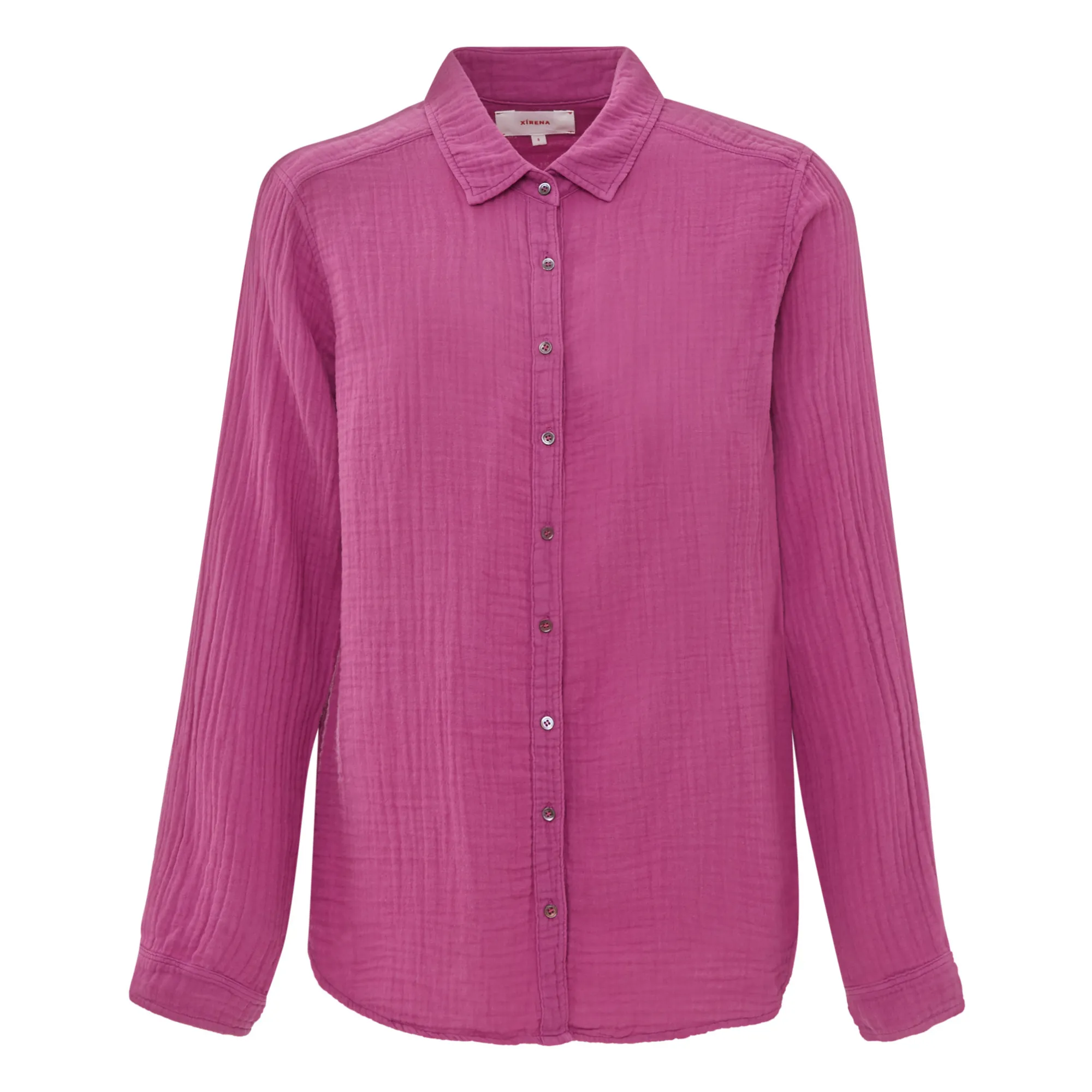 Xirena Mauve Scout Cotton Muslin Shirt