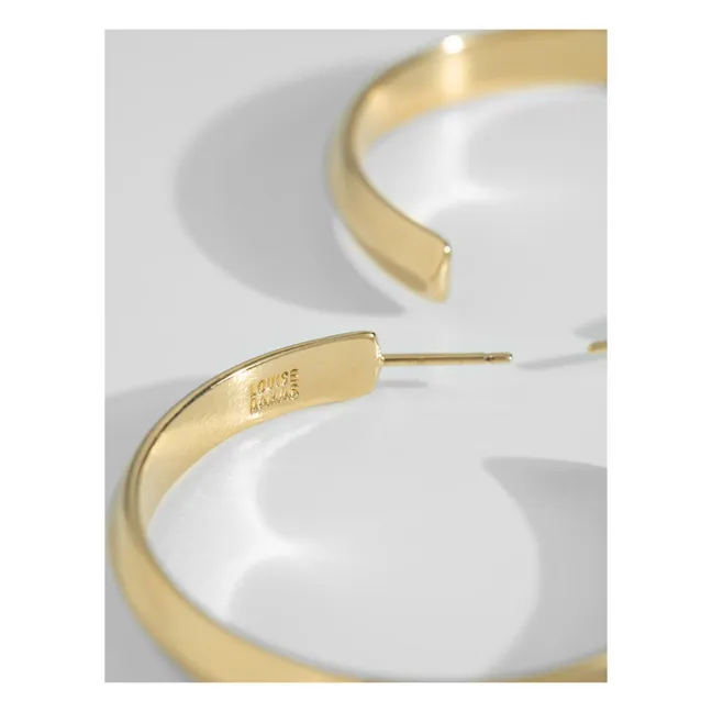 Air Large Hoops | Gold