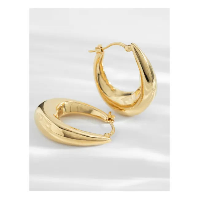 Kreolen Die Welle | Gold