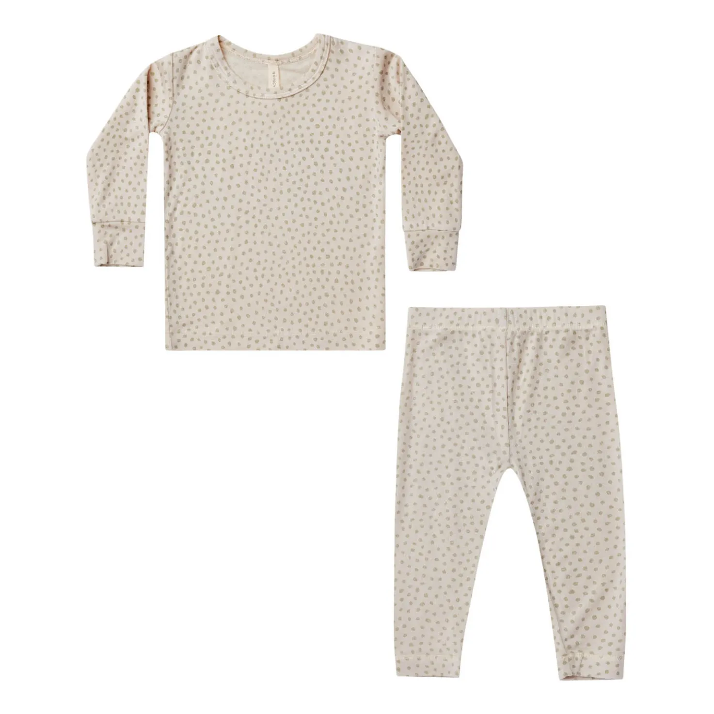 Quincy Mae Ecru Pajamas