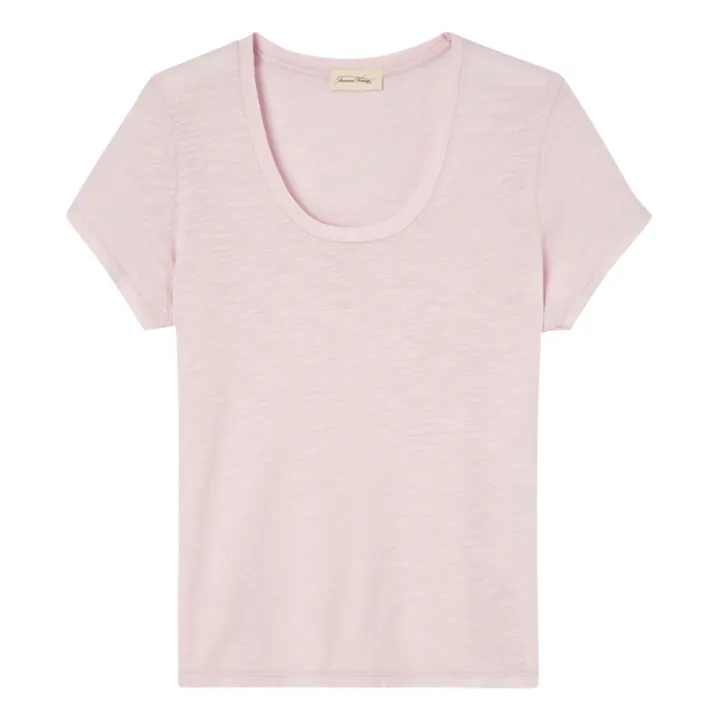 Jacksonville U-Neck T-Shirt | Candy pink- Product image n°0