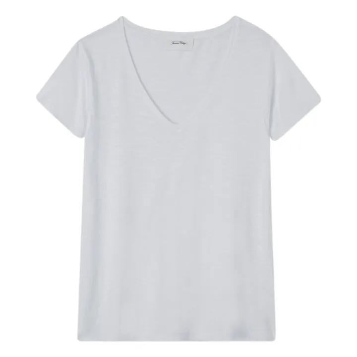 T-Shirt V-Ausschnitt Jacksonville | Weiß- Produktbild Nr. 0