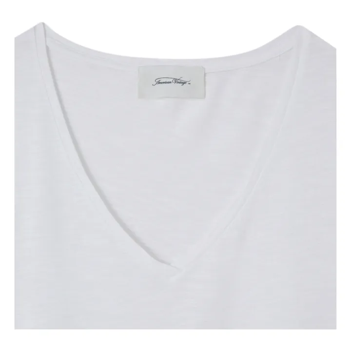 T-Shirt V-Ausschnitt Jacksonville | Weiß- Produktbild Nr. 3