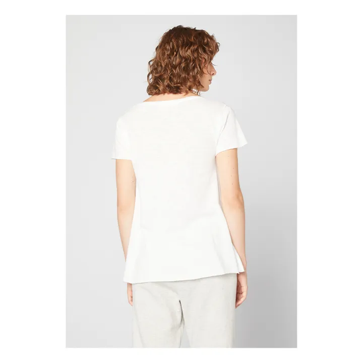 T-Shirt V-Ausschnitt Jacksonville | Weiß- Produktbild Nr. 5