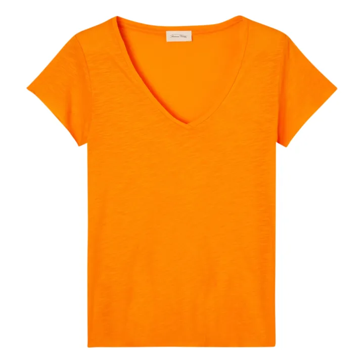 Jacksonville V-Neck T-Shirt | Orange- Product image n°0
