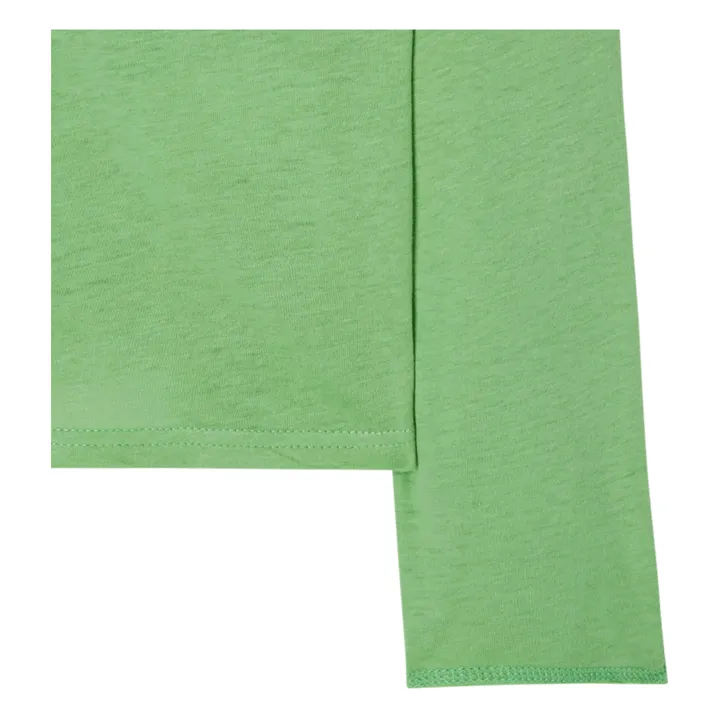 Aksun Langarm Rundhals T-Shirt | Grün- Produktbild Nr. 5