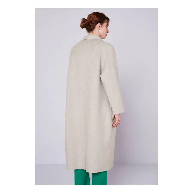 Cappotto lungo in lana Dadoulove | Grigio chino chiaro