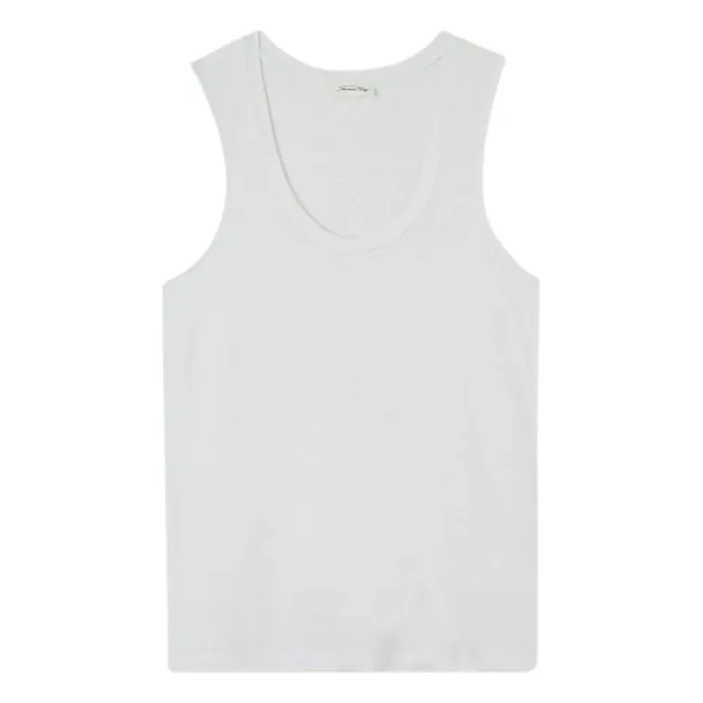 Camiseta de tirantes con cuello en U Jacksonville | Blanco