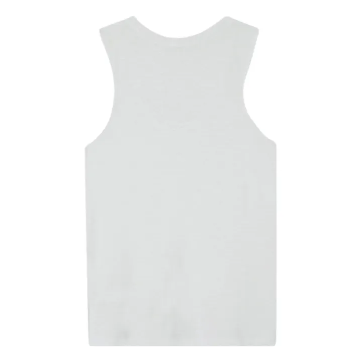 Jacksonville U-Neck Tank Top | White- Product image n°6