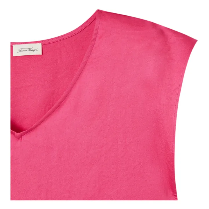Top Col V Widland  | Magenta- Image produit n°3
