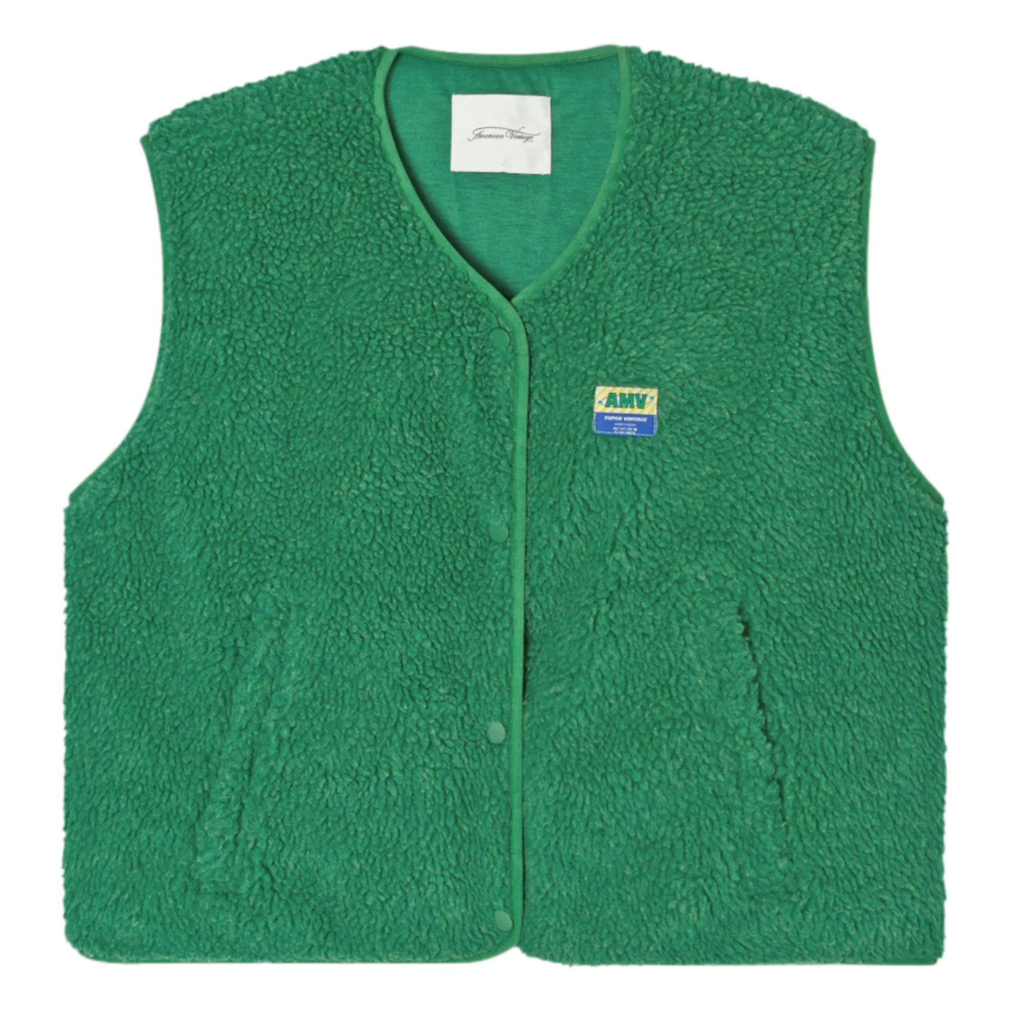 American Vintage Veste Sans Manches Hoktown Vert Smallable