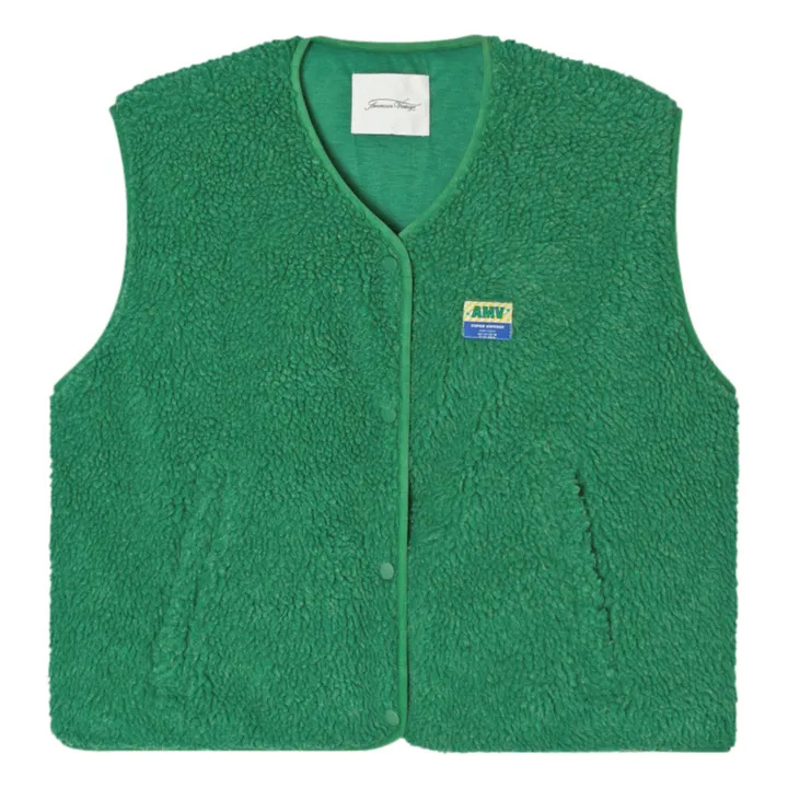 Stussy Tempo Layer Vest Green Stussy TEMPO LAYER VEST CLAY