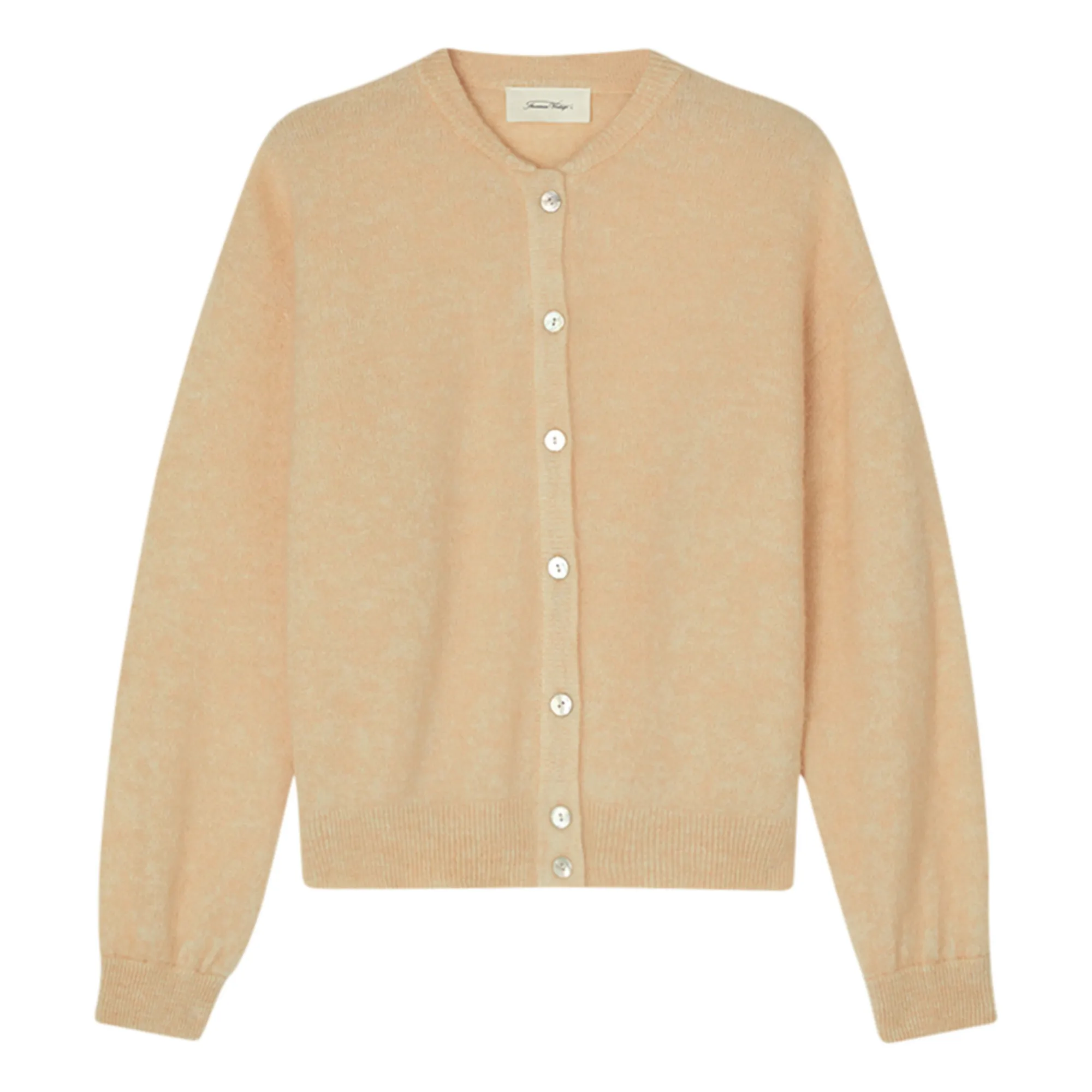 American Vintage Zabidoo Mohair Weste Beige meliert Smallable