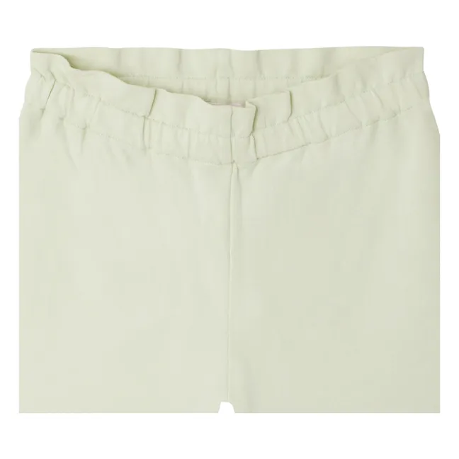 Charlize Lightweight Fleece Shorts | Green water