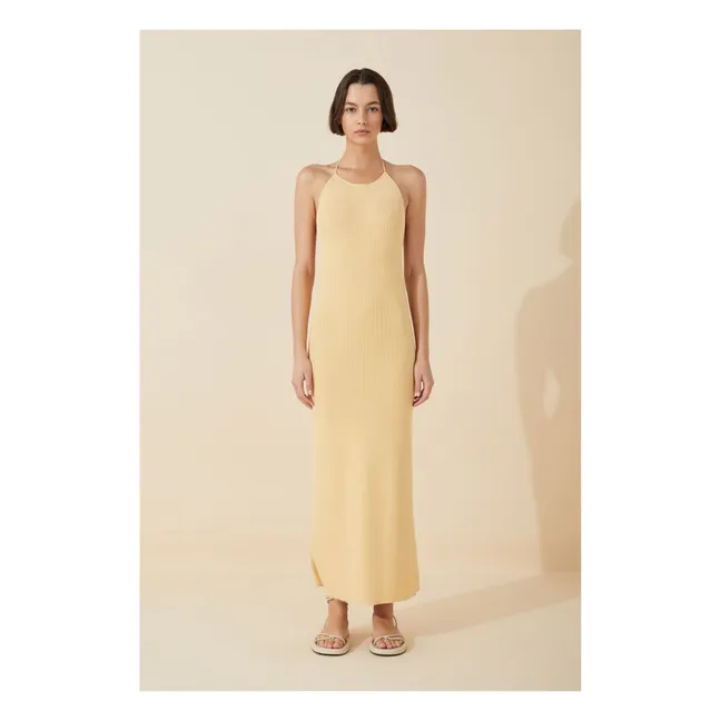 Butter Organic Cotton Dress | Yellow