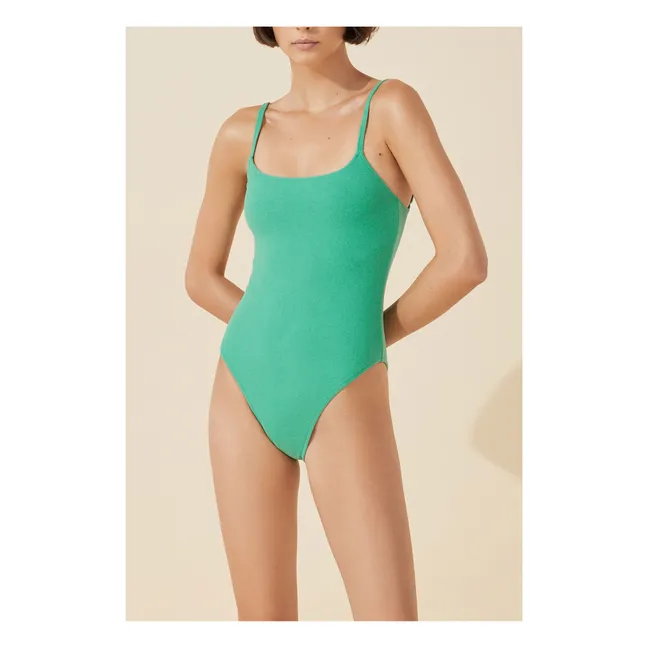 Maillot 1 Pièce Eponge | Vert