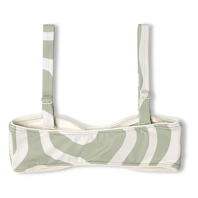 Haut de Maillot Moss | Gris vert