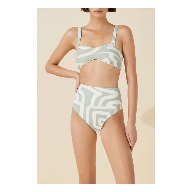 Bas de Maillot Moss | Gris vert