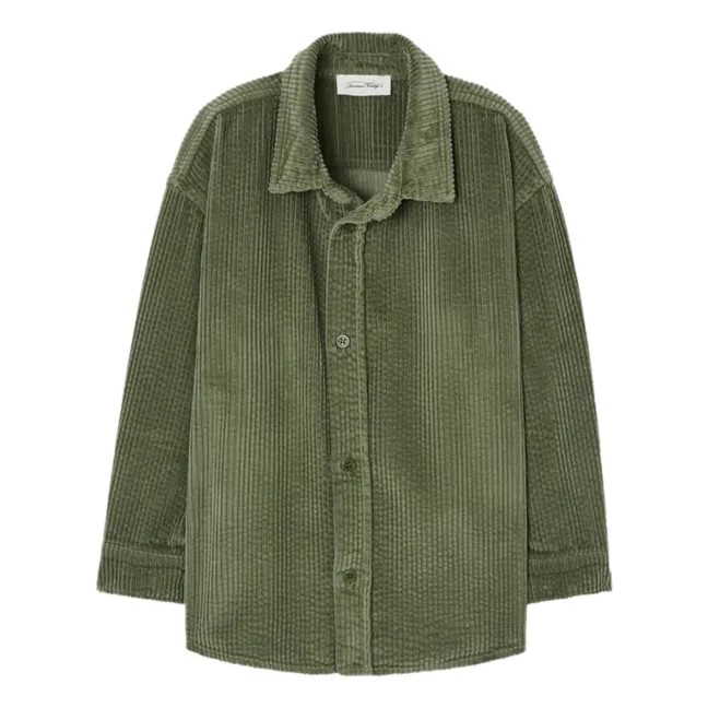 Camicia in Cotone Organico | Verde