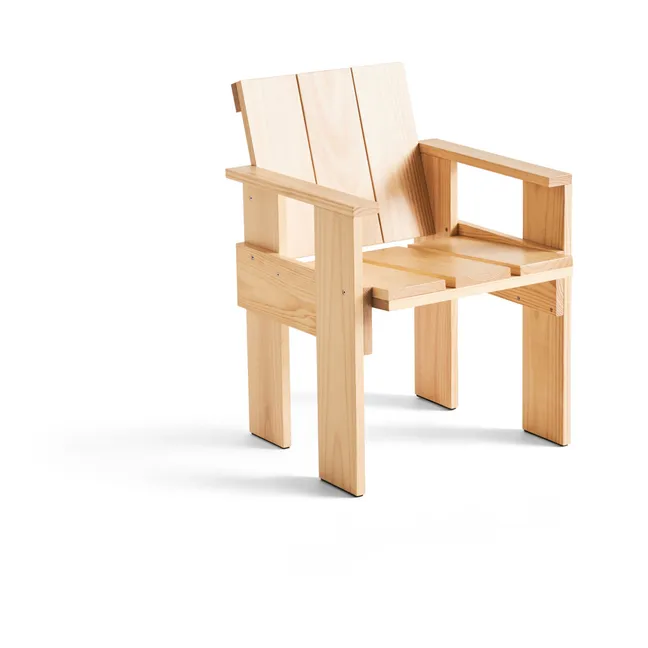 Crate Outdoor Wooden Chair  | Pine