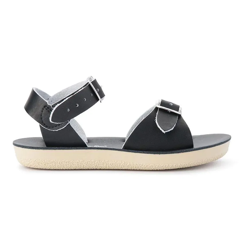 Sandales Cuir Waterproof Surfer | Noir- Image produit n°0