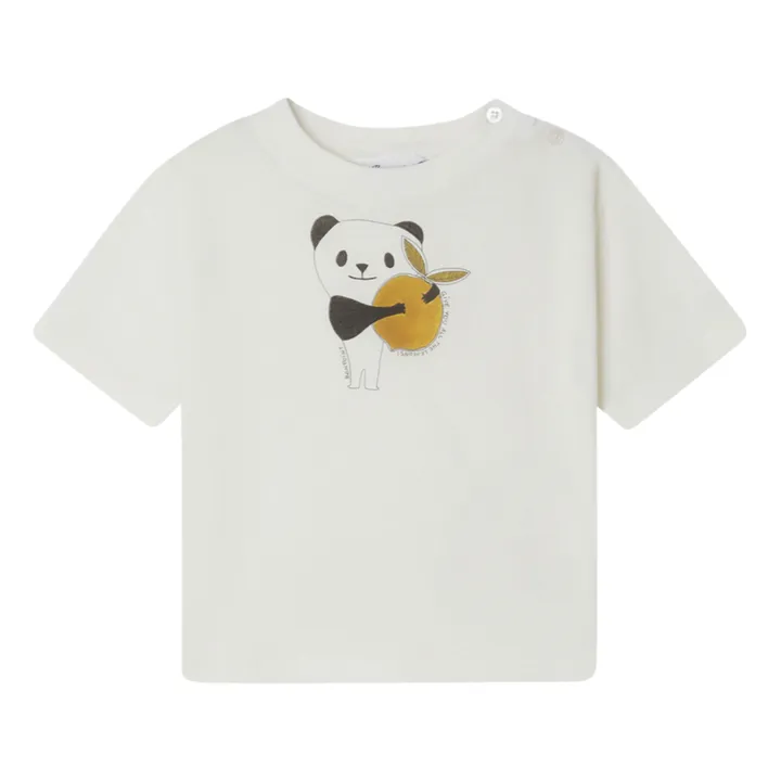 Camiseta Panda Cai | Crudo- Imagen del producto n°0