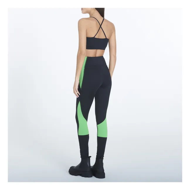 Recycled Material Active Sports Bra | Black