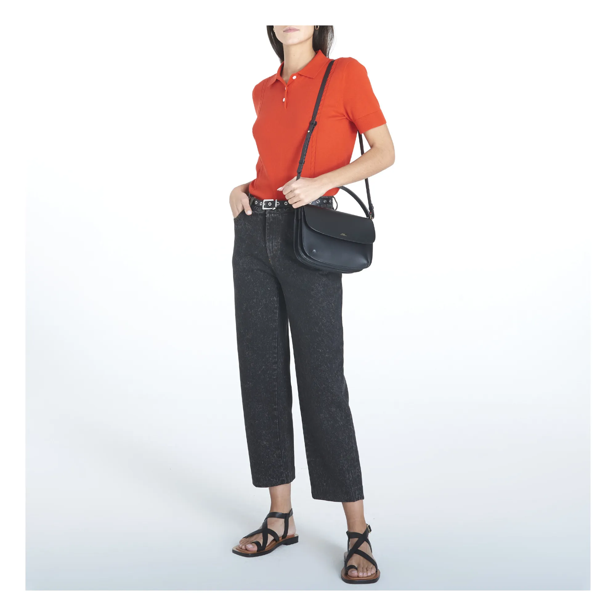 A.P.C. - Sibylle Polo - Red | Smallable