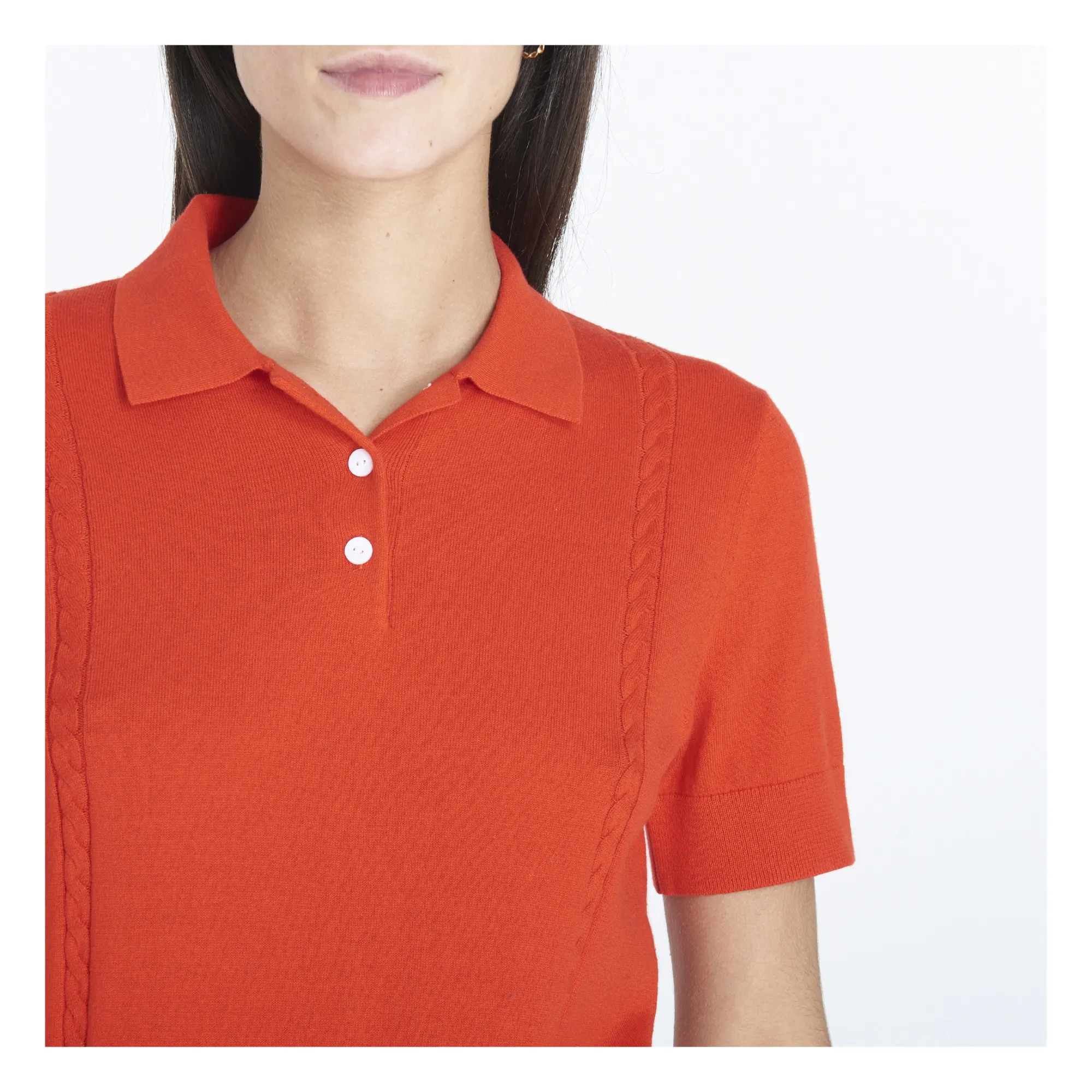 A.P.C. - Sibylle Polo - Red | Smallable