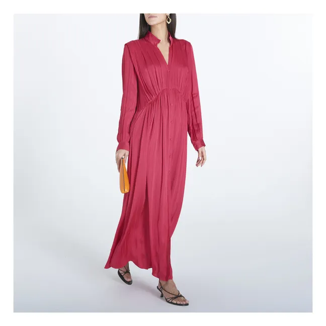 Abito con bottoni | Rosso