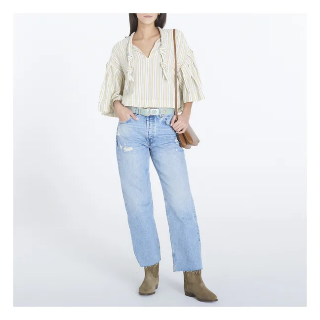 Blouse Kite Rayures | Jaune