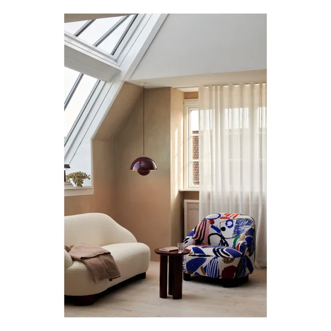 VP7 Flowerpot Pendant Light - Verner Panton | Plum