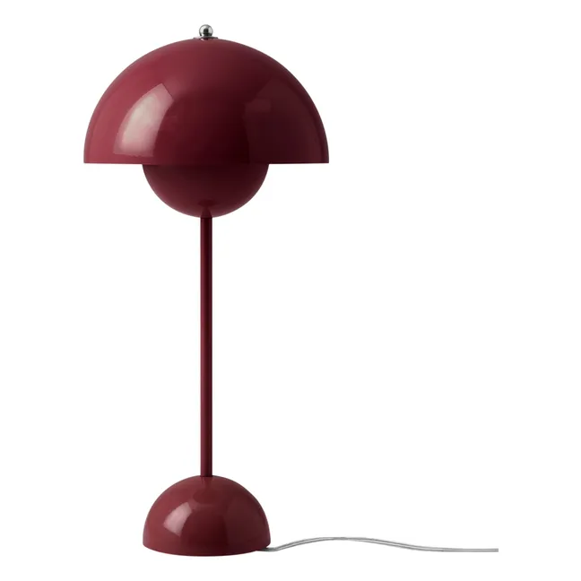 VP3 Flowerpot Table Lamp - Verner Panton, 1969 | Plum